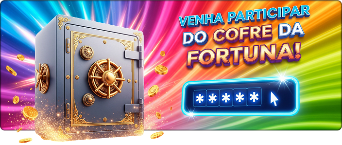 Mini Banner Cofre da fortuna